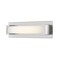 Z-Lite Elara 1 Light Vanity, Brushed Nickel & Frosted 1926-20V-BN-LED - alternate 1